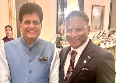 image of Puneet and Piyush Goyal