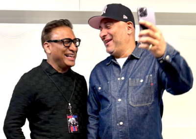 image of Puneet and Russell Peters