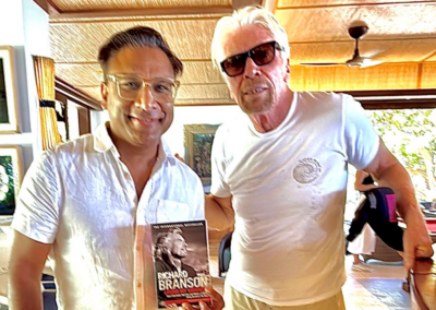 image of Puneet and Sir Richard Branson